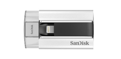 SanDisk iXpand 32GB USB 20 Mobile Flash Drive with Lightning connector For iPhones iPads and Computers- SDIX-032G-G57