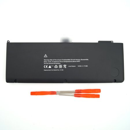 LQM® 10.95V 77.5Wh New Laptop Battery For Apple A1382 A1286 (only for Core i7 Early 2011 Late 2011 Mid 2012) MacBook Pro 15" Core i7,Replace:MC721LL/A MC723LL/A MD318LL/A MD322LL/A MD103LL/A MD104LL/A 020-7134-A 661-5844