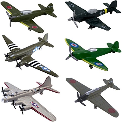 InAir WWII Planes 6 Piece Set - Assortment 2