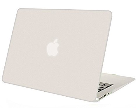 Mosiso Plastic Hard Case Cover for MacBook Air 13 Inch (Models: A1369 and A1466), Frost