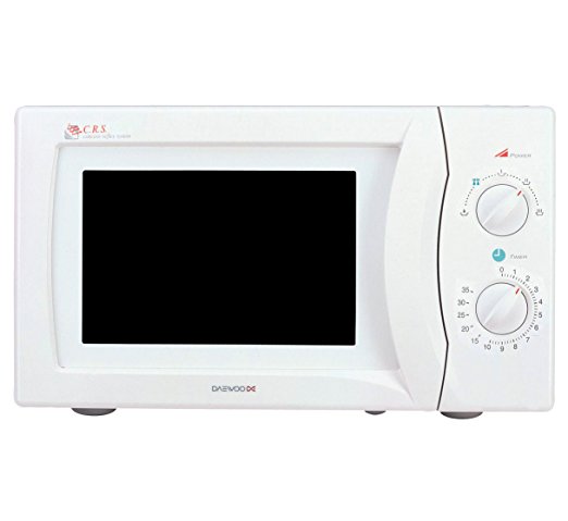 Daewoo KOR6N35S Microwave Oven, 20 L, 800 W - White