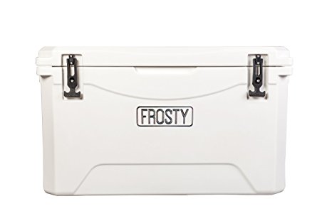 Frosty 35 Roto Molded Cooler - 8 Sizes 25 45 55 65 75 85 120 Ice Chest Rotomoled Extreme Durablity Premium Cooler Holds Ice for Days 30 quarts