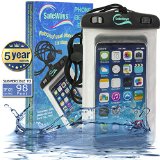 Safeways Waterproof iPhone Case 6 - Made From Special Crystal Clear Materials That Let You Operate Your Phone Under Water- Compatible With All iPhone Models and Other Phones Up To 65-5 Years Warranty