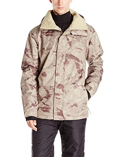 Quiksilver Snow Men's Mission Printed Insulated Jacket