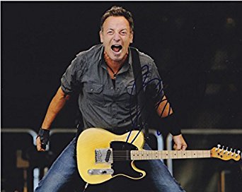 BRUCE SPRINGSTEEN signed 8X10 photo