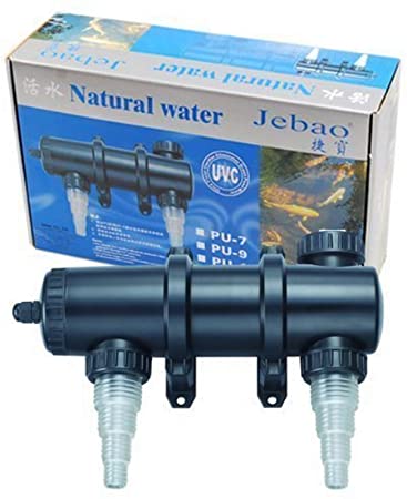 Jebao PU-13 Ultraviolet Clarifier Up to 2,000 gal, 13W UVC