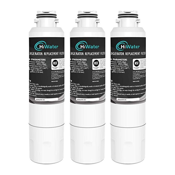 HiWater DA29-00020B Refrigerator Water Filters Compatible for Samsung DA29-00020B DA29-00020A HAF-CIN/EXP Kenmore 46-9101 for 3 pack replacement