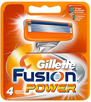 Gillette Fusion Power Razor Blades Box