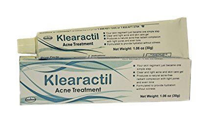 Klearactil - Powerful yet Gentle, ONE-STEP Acne Treatment for Acne, Pimples, Blemish, Blackheads, Skin Tone and Discolorations, Pores and Smoothness