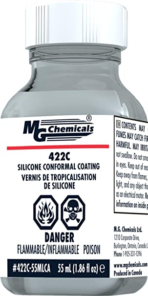MG Chemicals - 422C-55MLCA 422C Silicone Conformal Coating 55 mL Bottle