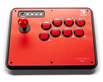 PowerA Fusion Wireless Arcade Stick for Nintendo Switch, Lite, Fight Stick, Gamepad, Game Controller, Bluetooth Controller, AA - Nintendo Switch