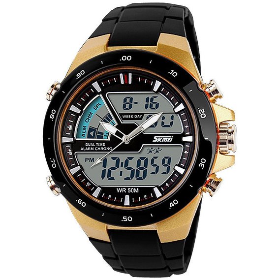 SKMEI 1016 New Sports Watch Silicone 50M Waterproof Light Digital