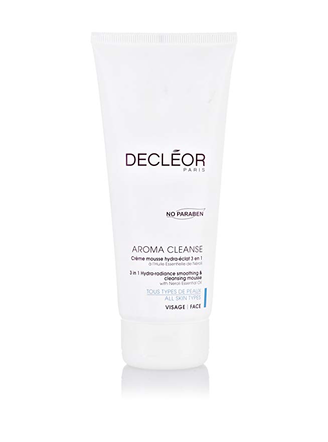 Decleor Aroma Cleanse 3-in-1 Hydra Radiance Smoothing and Cleansing Mousse with Neroli Essential Oil 200 ml
