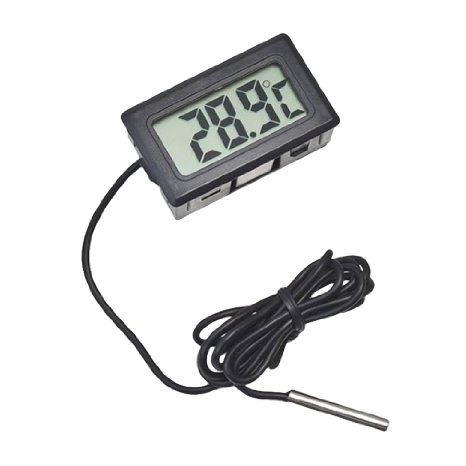 YKS New Digital LCD Thermometer For Aquarium Freezer H155