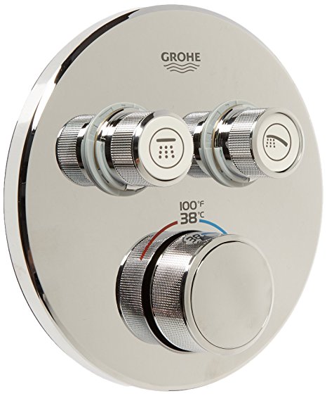 GROHE 29137000 29137 Round US Chrome Thm Smartcontrol 2