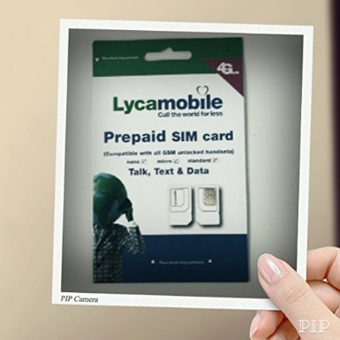 Lycamobile Nano Preloaded Sim Card with Free 29 Monthly Plan