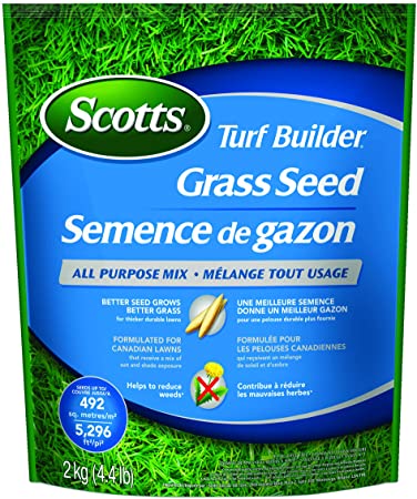 Scotts 20237 Turf Builder Grass Seed All Purpose Mix 2Kg