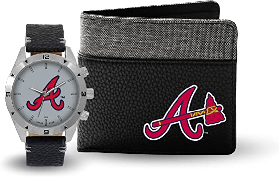 Game Time MLB Men's Watch and Wallet Gift Set