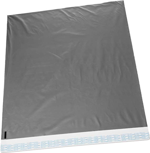 22x28 Jumbo Self-Seal Poly Mailer Bags 2.5 Mil (10 Pack Silver)