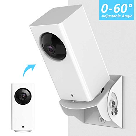 Wyze Cam Pan Wall Mount Holder, Boomba Adjustable Aluminum Alloy Indoor and Outdoor Security Mount for Wyze Cam Pan