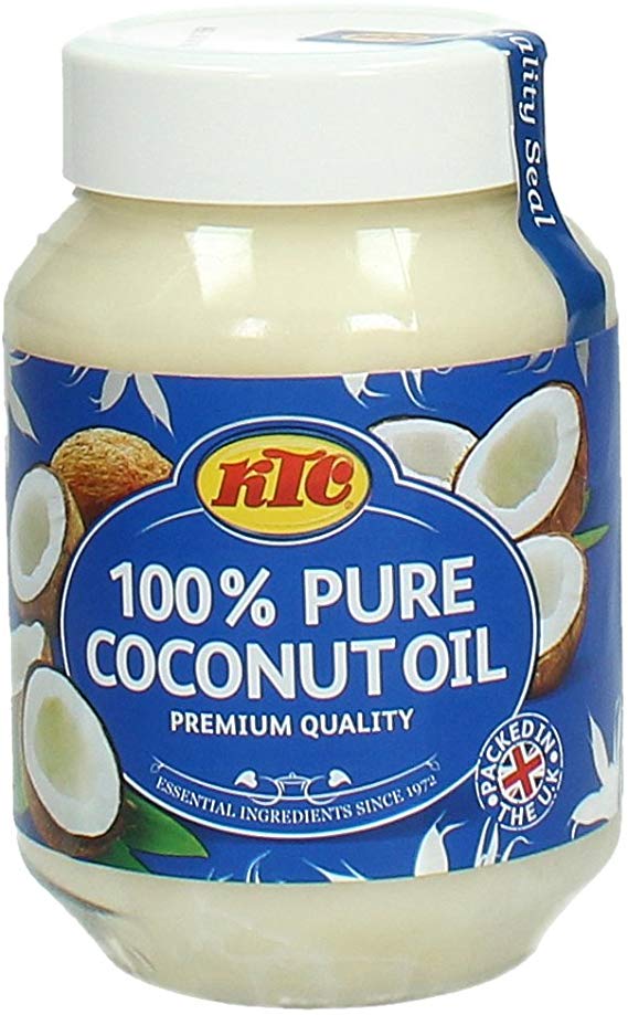 KTC 100 Percent Pure Coconut Oil, 500 ml