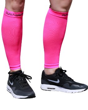 Calf Compression Sleeve - Leg Compression Socks for Shin Splint, & Calf Pain Relief - Men, Women, and Runners - Calf Guard for Running, Cycling, Maternity, Travel, Nurses