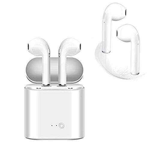Bluetooth Headphones, Mini Stereo Sports Wireless Headphones with Mic Headsets Wireless in-Ear Earbuds,Cordless Sport Headsets Compatible with Smartphones with Bluetooth