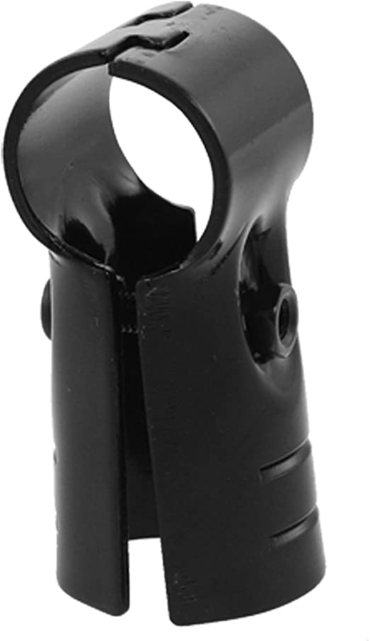 uxcell T Shape Lean Tube Connector Pipe Clamp Clip, 1.02"