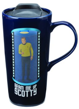 Star Trek Beam Me Up Scotty 20 Oz. Travel Mug