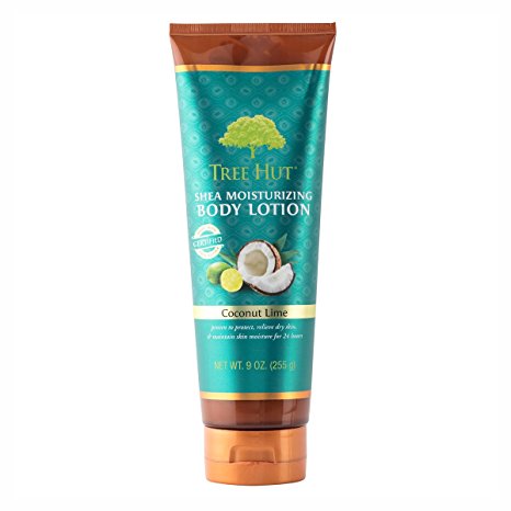 Tree Hut Shea Moisturizing Body Lotion, Coconut Lime, 9 Ounce (Pack of 3)