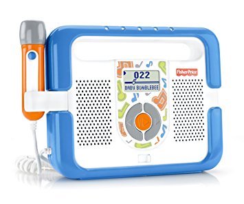 Fisher-Price Kid-Tough Music Player with Microphone - Blue