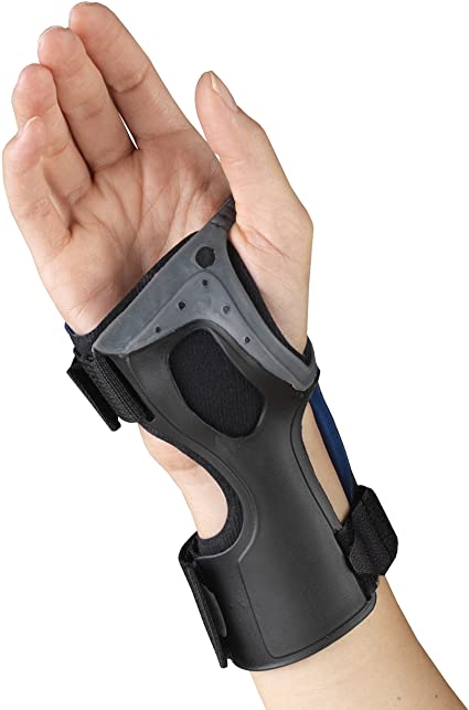 OTC Wrist Brace, Molded Exoskeleton, Low-Profile, Exolite, Medium (Right Hand)