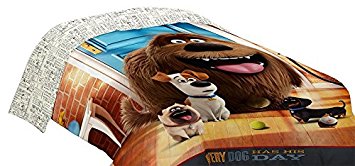 Universal ML6188 Secret Life of Pets Wish You Were Here Comforter, Twin/Full