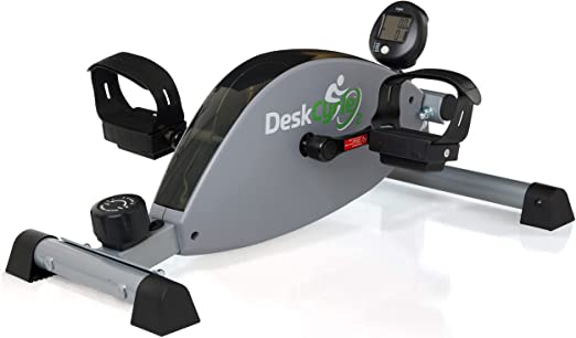 DeskCycle 2 Under Desk Bike Pedal Exerciser with Adjustable Leg - Mini Exercise Bike Desk Cycle, Leg Exerciser for Physical Therapy & Desk Exercise