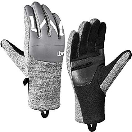 MCTi Winter Thermal Gloves Polar Fleece Touchscreen Windproof for Cycling Running