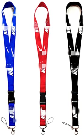 Neck Lanyard Keychain Lanyard Strap for Keychains Keys ID Holder Cell Phones Bags Accessories-Detachable Lanyard with Quick Release Buckle