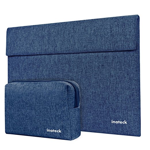 Inateck Laptop Sleeve for 13" MacBook Pro ( Late 2013 - Early 2016/2017 )/ New Surface Pro 2017/Surface Pro 4/3, Ultra Slim Tablet Case Compatible with iPad Pro 12.9" - Blue