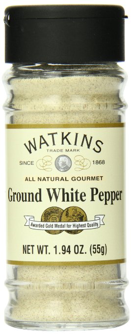 Watkins All Natural Gourmet Spice Ground White Pepper 194 Ounce