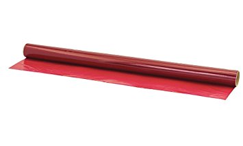 Hygloss Products Cellophane Roll – Cellophane Wrap for Crafts, Gifts, and Baskets 20 Inch x 12.5 Feet, Red