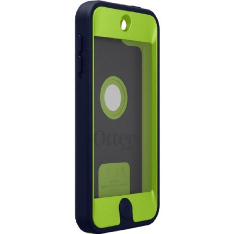 OtterBox Defender Case for Apple iPod Touch 5th Generation - Retail Packaging - Glow Green / Admiral Blue
