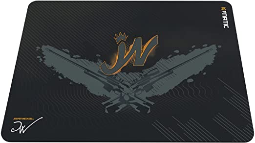 Fnatic Focus 2 JW Gaming Esports Mouse Mat (Size L - 19.2"x14.6"x0.23") Water-Resistant with Non-Slip Rubber Base, Smooth Cloth Surface for Computer, PC, Laptop, Large