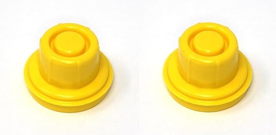 2Pack BLITZ Yellow Gas Can Spout Cap fits self-venting gas can spouts 900302 900092 900094 Aftermarket (SPOUTS NOT INCLUDED)