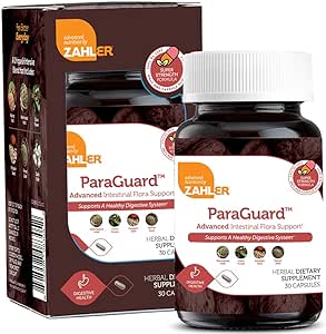 Zahler - ParaGuard Capsules - Gut Health Supplement - Formula has Wormwood, Garlic Bulb, Pumpkin Seed, Clove & More - Natural Support for Humans - Certified Kosher 30 Count