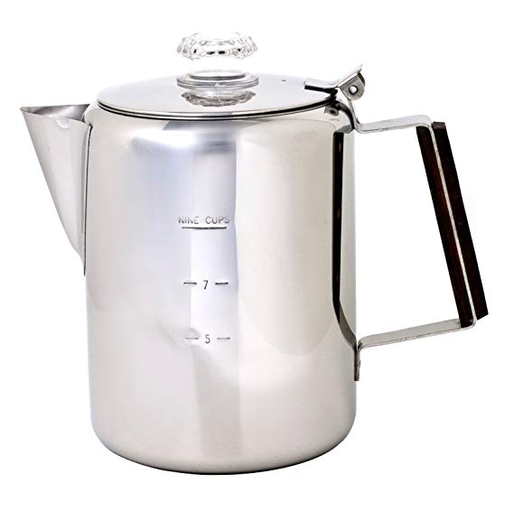 Chinook Timberline 9 Cup Stainless Steel Coffee Percolator