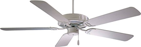 Minka-Aire F547-WH, Contractor, 52" Ceiling Fan, Shell White