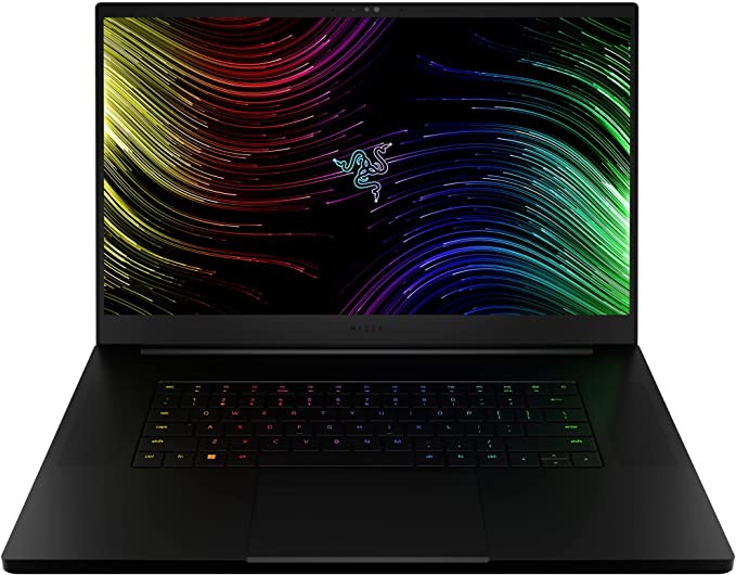 Razer Blade 17 Gaming Laptop: NVIDIA GeForce RTX 3080 Ti - 12th Gen Intel 14-Core i7 CPU - 17.3" QHD 240Hz - 32GB DDR5 RAM - 1TB PCIe SSD - Windows 11 - Chroma RGB - Thunderbolt 4 - SD Card Reader