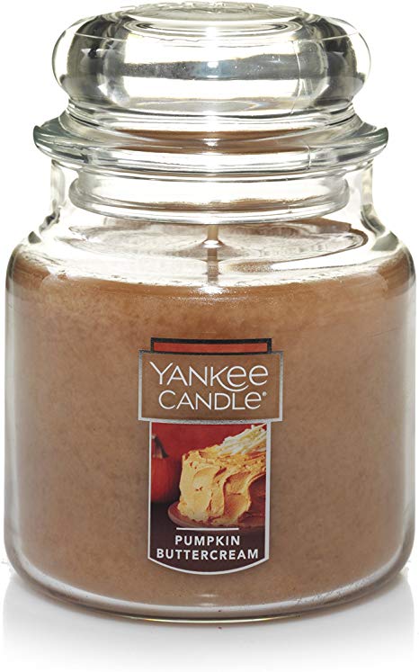 Yankee Candle Medium Jar Candle, Pumpkin Buttercream