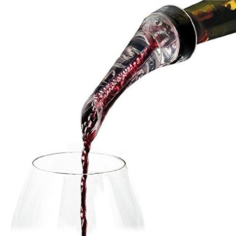 Smaier Wine Aerator Pourer - Premium Aerating Pourer and Decanter Spout