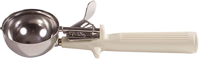 Winco Ice Cream Disher with Ivory Handle, Size 10