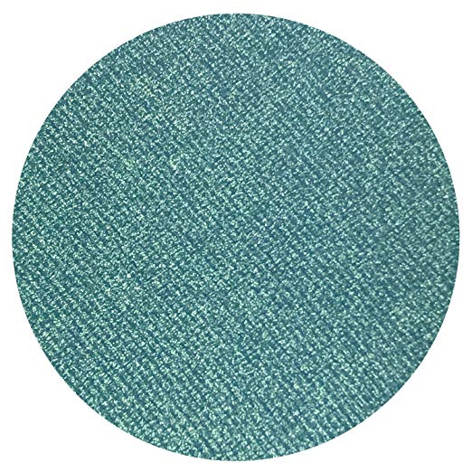 Seven Seas Martini Blue Green Pearlized Eyeshadow Single Eye Shadow Makeup Magnetic Refill Pan 26mm, Paraben Free, Gluten Free, Made in the USA
